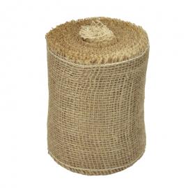 Jute band voor boombescherming op rol